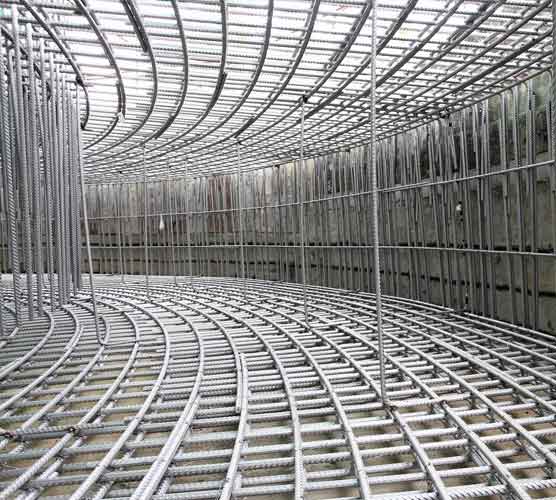 Rebar reinforcing structural steel shop drawing tekla structures